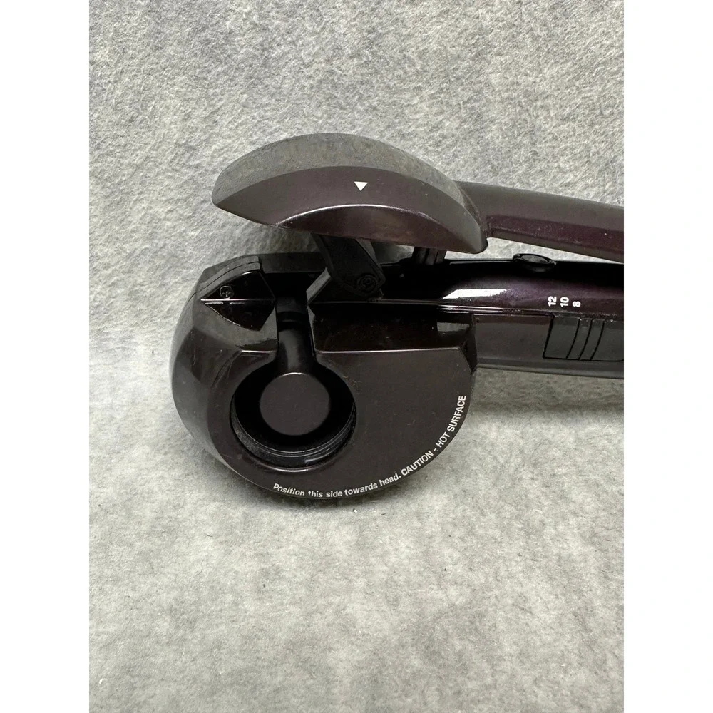 Conair‎ InfinitiPro Secret Curl Wand Purple Automatic Hair Styler CD203